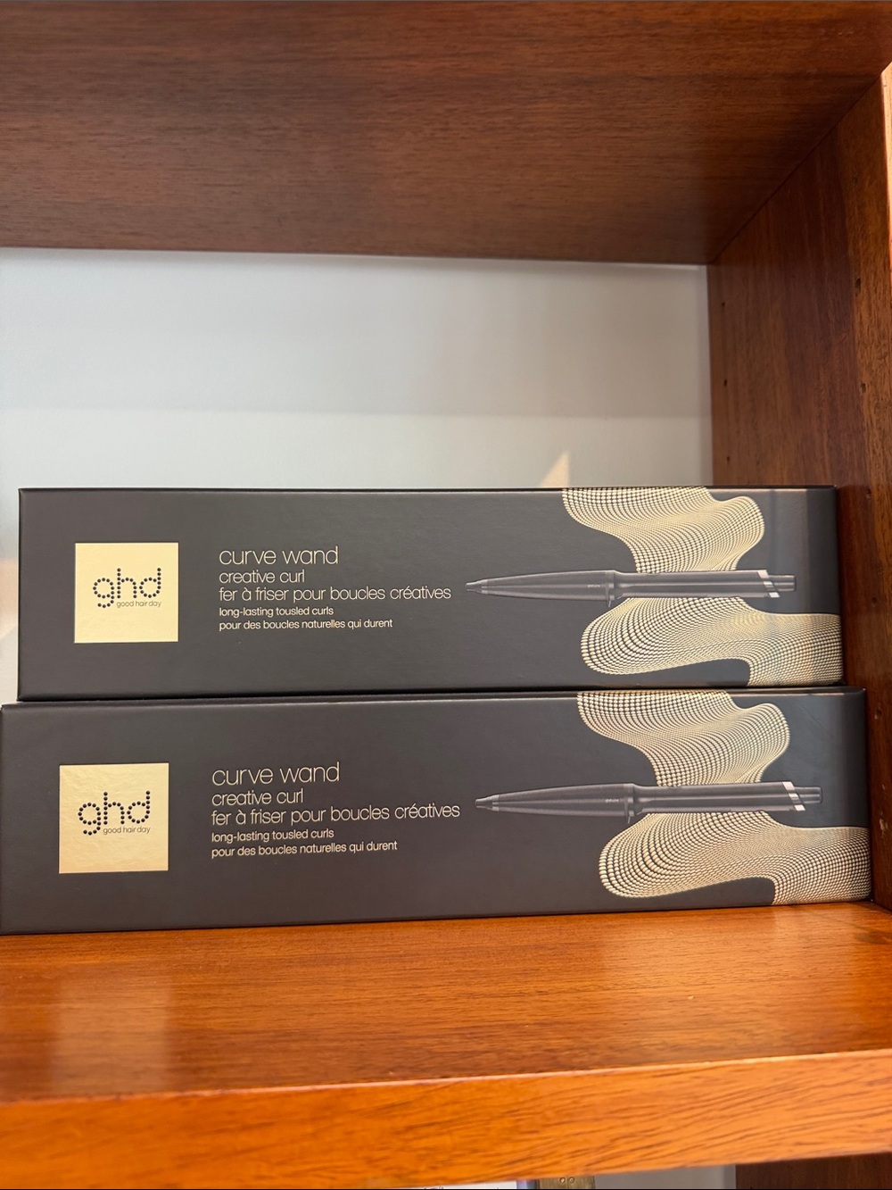 ghd Curve Wand Creative Curl - Black and Gold Accent
